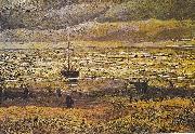 Vincent Van Gogh Scheveningen beach in stormy weather oil painting reproduction